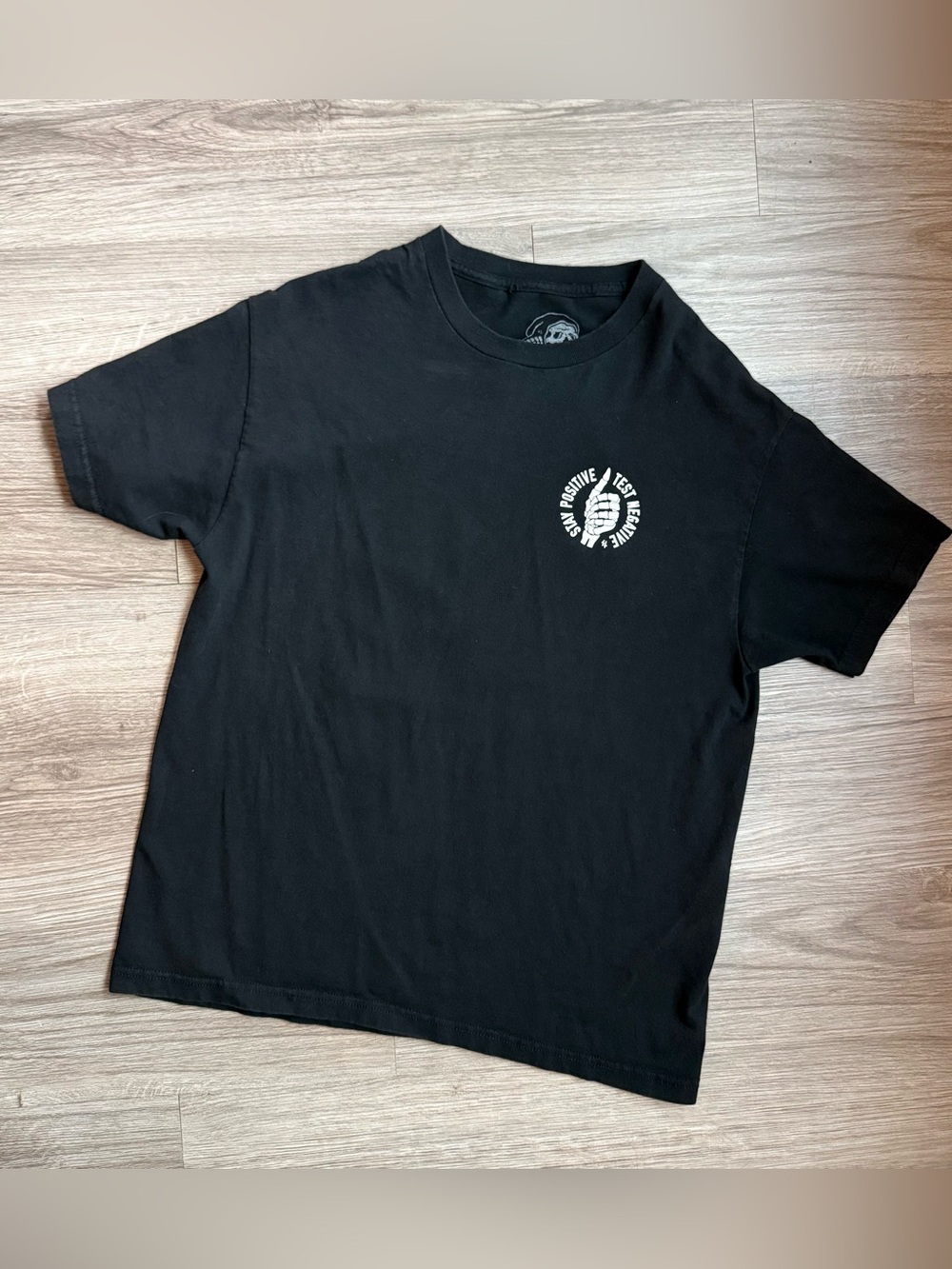 Lurking Class Sketchy Tank T-Shirt Size Large Stay Positive Skater Streetwear
